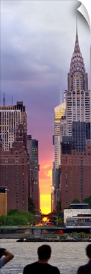 New York City, Manhattan, Chrysler Building, Manhattanhenge
