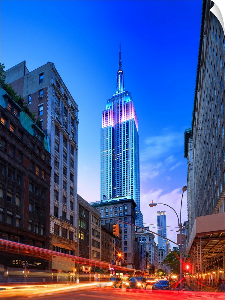 USA, New York City, Manhattan, Midtown, Empire State Building.