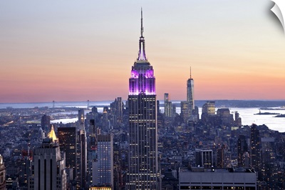 New York City, Manhattan, Empire State Building, Manhattan cityscape