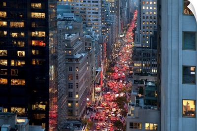 New York City, Manhattan, Fifth Avenue, 5th Avenue