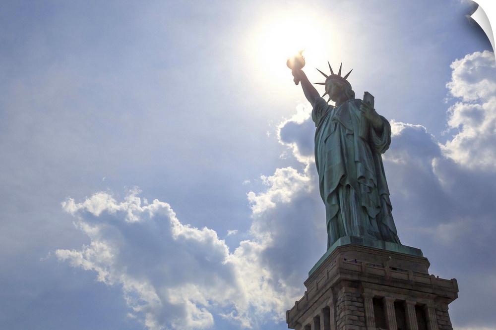 USA, New York City, Manhattan, Lower Manhattan, Liberty Island, Statue of Liberty.