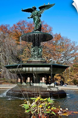New York, New York City, Bethesda Fountain, Central Park