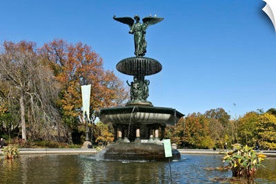 New York, New York City, Central Park, Bethesda Fountain
