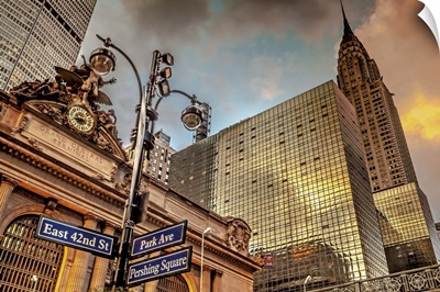 New York, New York City City, 42nd Street in front of Grand Central Terminal