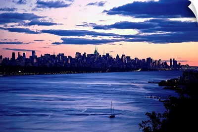 New York, New York City, Skyline from Fort Lee New Jersey