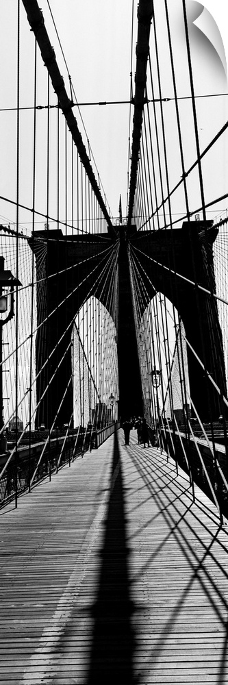 United States, USA, New York State, New York City, Brooklyn Bridge