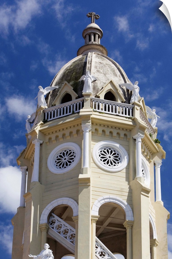 Panama, Panama, Casco Viejo (old city), San Francisco bell tower