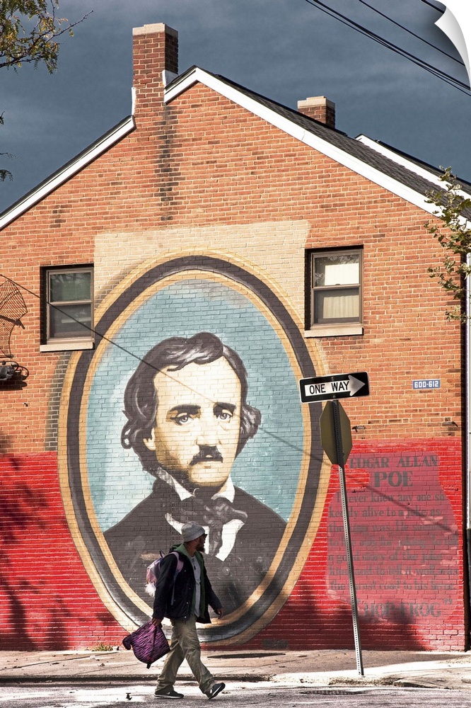 USA, Pennsylvania, Philadelphia, Edgar Allan Poe's House, Spring Garden.