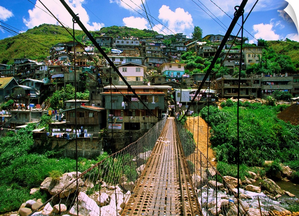 Philippines, Luzon, Baguio, Popular district