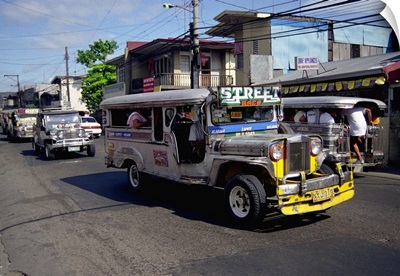 Philippines, Luzon, Manila, Jeepneys