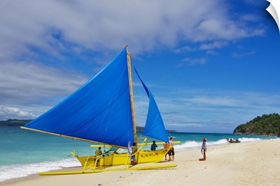 Philippines, Visayan islands, Pacific ocean, Boracay island, White Beach