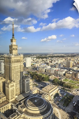 Poland, Masovia, Warsaw, Palace of Culture and Science