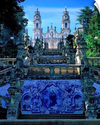 Portugal, Douro Valley, Lamego, Nostra Senhora dos Remedios