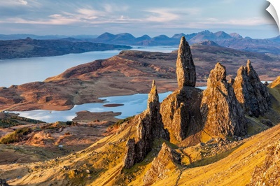 Scotland, Highlands, Inner Hebrides, Isle of Skye, The Old Man of Storr
