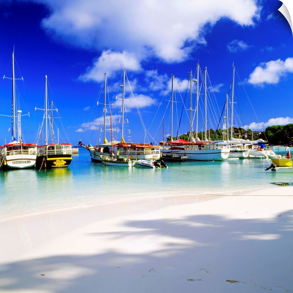 Seychelles, La Digue island, Tropics, Indian ocean, Harbour