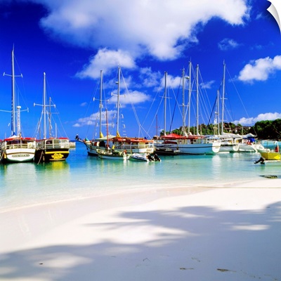 Seychelles, La Digue island, Tropics, Indian ocean, Harbour