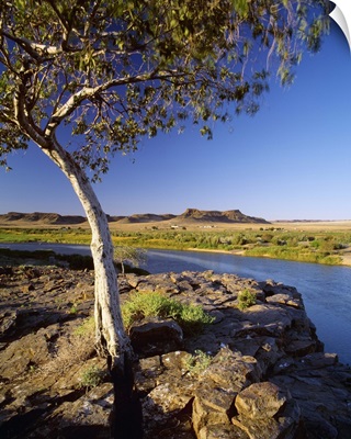 South Africa, Namaqualand, Orange River near border with Namibia