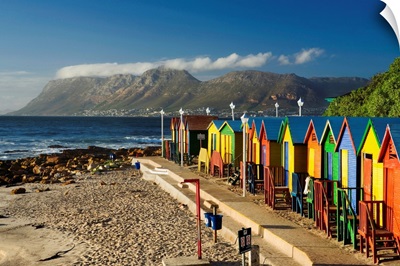 South Africa, Western Cape, False Bay, St. James beach