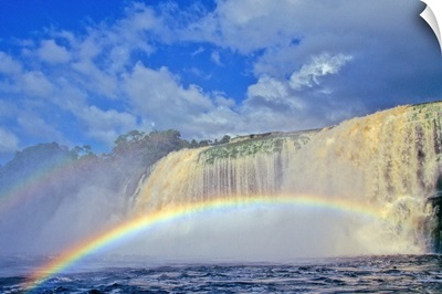 South America, Venezuela, Bolivar, Canaima National Park, Saltos Hacha falls