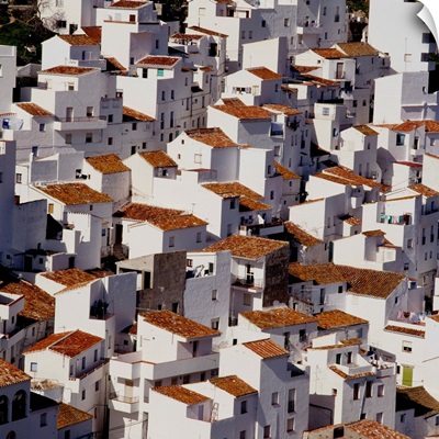 Spain, Andalucia, Malaga, Pueblos Blancos, Casares town