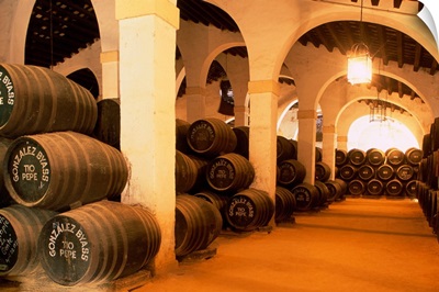 Spain, Andalusia, Bodega Gonzalo Byass, producer of Sherry Tio Pepe