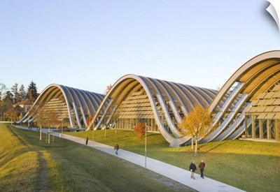 Switzerland, Bern, Bern, Paul Klee centre by Renzo Piano
