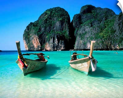 Thailand, Andaman Sea, Phi Phi Lay Island, Maya Bay
