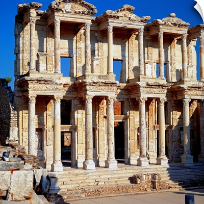 Turkey, Asia Minor, Izmir, Ephesus, Celsus Library