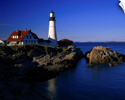 United States, Maine, Cape Elizabeth, Portland Head Light
