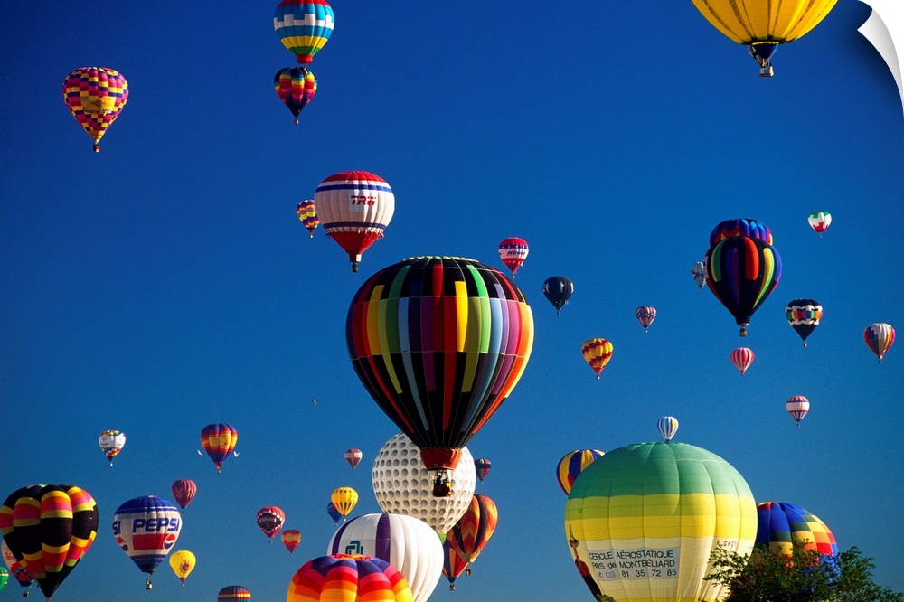 United States, USA, New Mexico, Albuquerque town, International Balloon festival