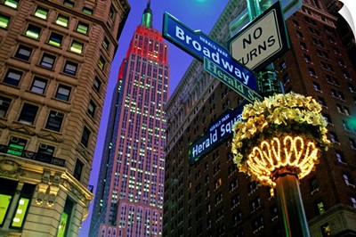 US, New York City, Manhattan, Empire State Building
