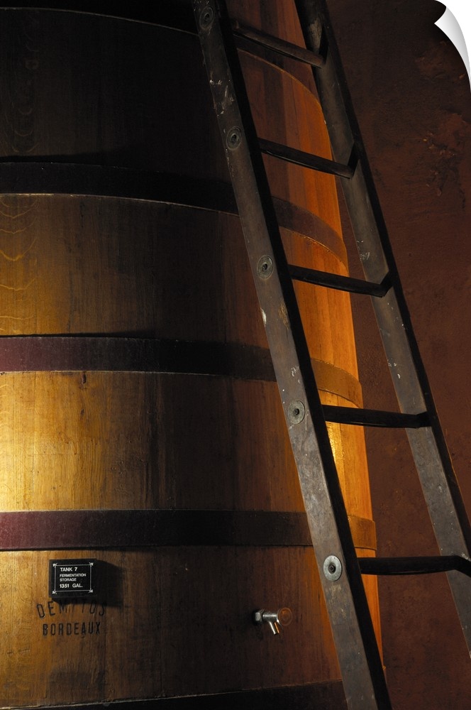 USA, California, Sonoma, Cellars at the Kenwood Vineyards Winery
