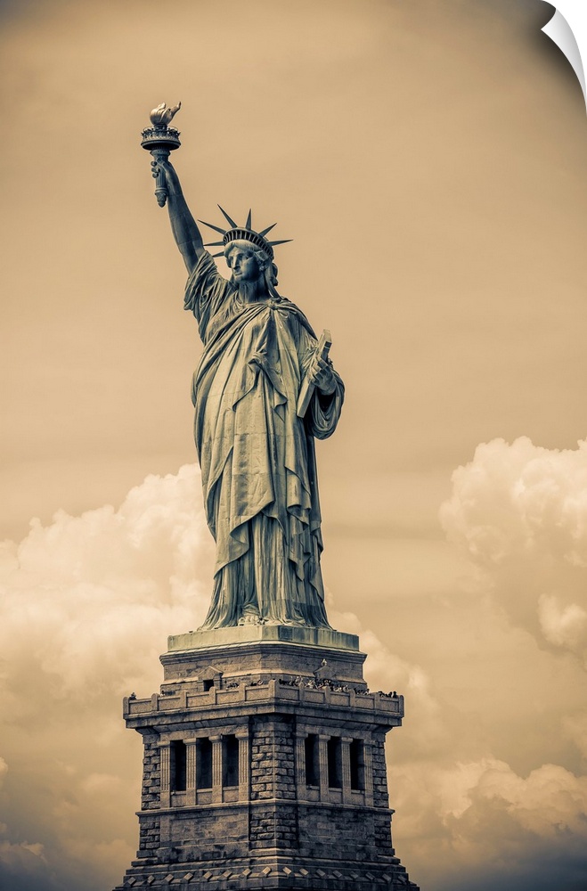 USA, New York City, Statue of Liberty.