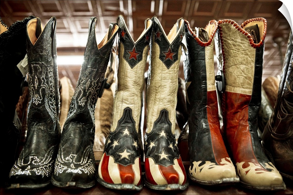 USA, Texas, Austin, Allens Boots.