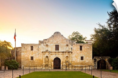 USA, Texas, San Antonio, The Alamo, Mission San Antonio De Valero