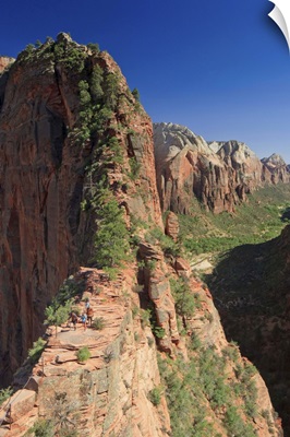 Utah, Zion National Park, Scout's view, on the way to Angel's Landing