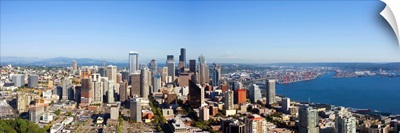 Washington, Seattle, Seattle Center, view from the Space Needle