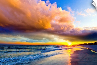 Colorful Landscape Colors Of Heaven Sunset Sea