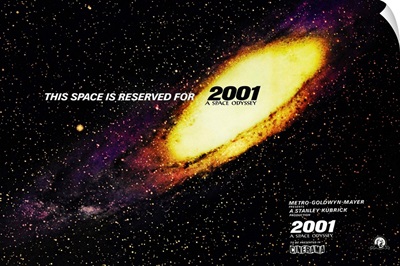 2001: A Space Odyssey - Vintage Movie Poster