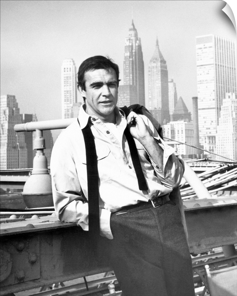 A Fine Madness, Sean Connery, On Location In New York, 1966.