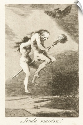 A Good Mistress, by Francisco Goya, 1797-99