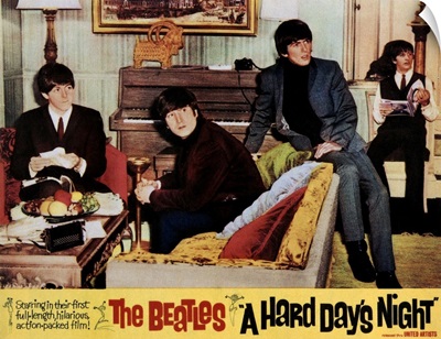 A Hard Day's Night, Paul Mccartney, John Lennon, George Harrison, Ringo Starr, 1964