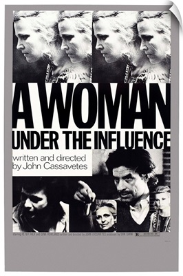 A Woman Under The Influence, US Poster Art, 1974