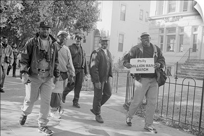 African American men walking on Capitol Hill