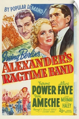 Alexander's Ragtime Band - Vintage Movie Poster
