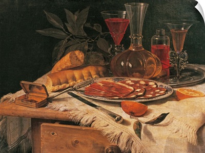 An Elegant Snack, By Christian Berentz, 1717. Palazzo Corsini, Rome, Italy