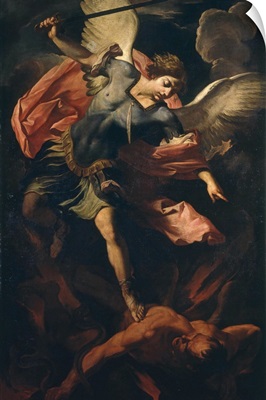 Archangel Michael Defeating Lucifer, By Panfilo Nuvolone