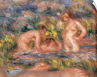 Bathers, by Pierre-Auguste Renoir, ca. 1918-1919