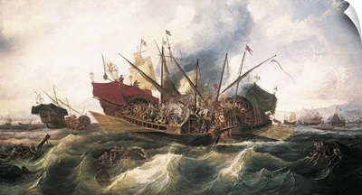 Battle of Lepanto by Antonio Brugada Vila