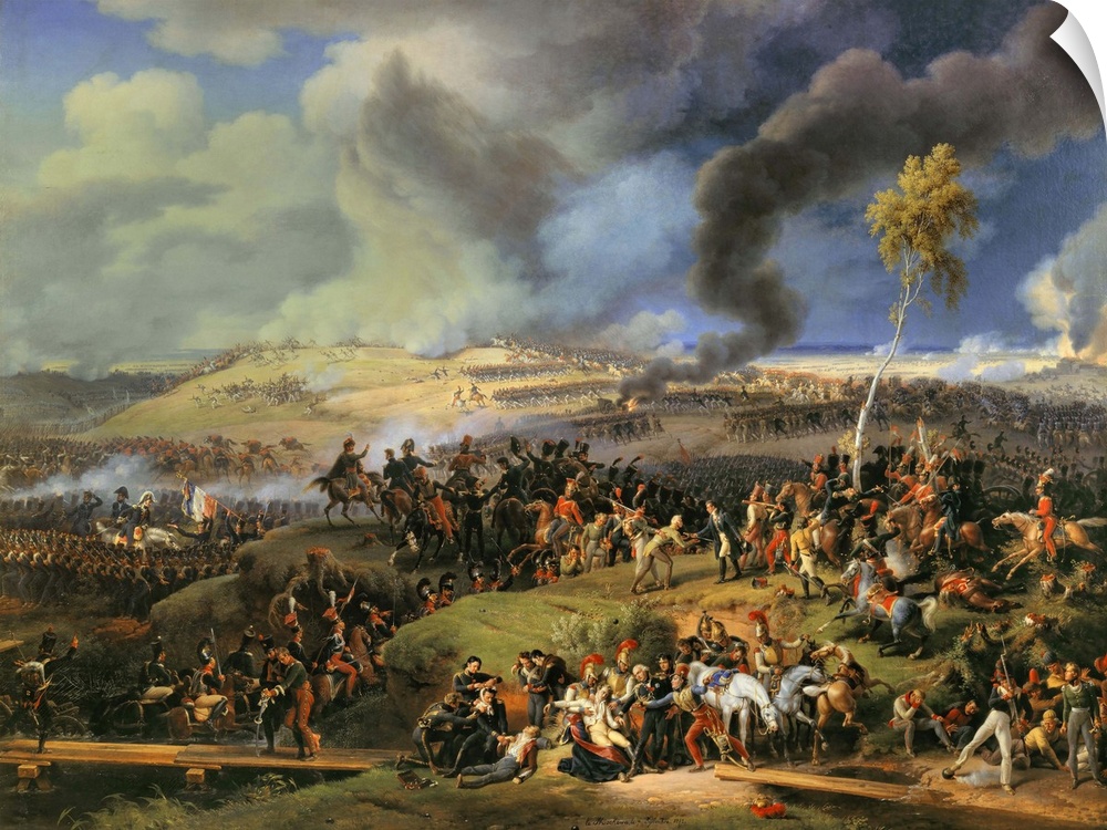 1362 , Louis Francois Lejeune (1775-1848), French School. Battle of Moscow, September 7th, 1812. 1822. Oil on canvas.